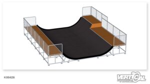 Miniramp 1000 9m + Right Extension 3m