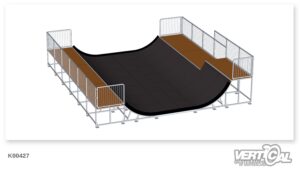 Miniramp 1000 9m + Left Extension 3m