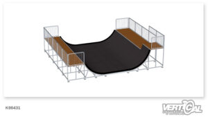 Miniramp 1400 7.5m + Left Extension 1.5m