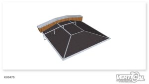 Pyramid 600 x 2 + Ledge + Rail R