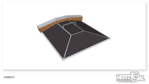 Pyramid 600 x 2 + Ledge + Rail R