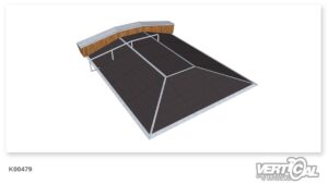 Pyramid 600 x 3 + Ledge + Rail R