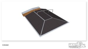 Pyramide 600 x 3 + Ledge + Rail F