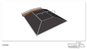 Pyramid Big 600x 2 + Ledge + Rail F