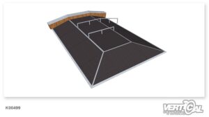 Pyramid Big 600x 3 + Ledge + Rail F x 2