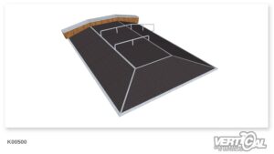 Pyramid Big 600x 3 + Ledge + Rail R x 2