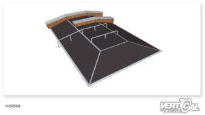 Pyramid Big 600x 3 + Ledge x 2 + Rail F x 2