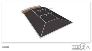 Pyramid Big 600x 3 + Ledge + Rail R x 2