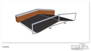 Roof Box 400 2.4m + Ledge + Rail F