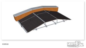 Pandora Box 600 x 2 + Ledge + Rail R