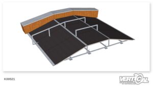 Pandora Box 600 x 3 + Ledge + Rail F x 2