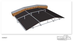 Pandora Box 600 Big x 2 + Ledge + Rail F