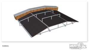 Pandora Box 600 Big x 2 + Ledge + Rail F x 2