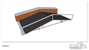 Roof Box 600 2.4m + Ledge 600 + Rail F