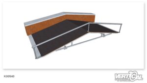 Roof Box 600 2.4m + Ledge 600 + Rail R