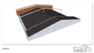 Roof Box 600 (1.32m+2.4m) + Ledge 600 + Rail F + Roof Ledge 600