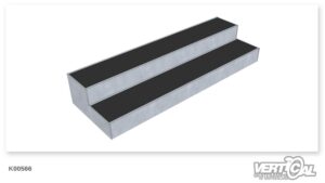 Double Steps 500 500 2000 x 6.0m