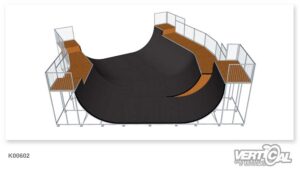 Miniramp Hip 1900 + Wallride + Extentions