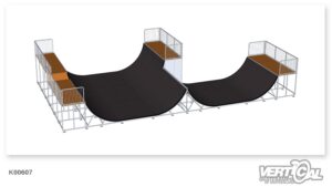 Miniramp Spine 1600 x 9m + Extentions