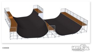 Miniramp Spine Hip 1600 15.75m + Extentions