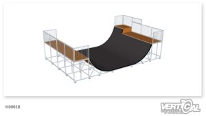 Miniramp 1600 x 6m + Estensione destra 1,5