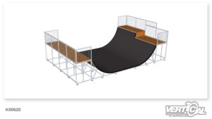 Miniramp 1600 x 6m + Right Extention 3,0