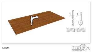 Remplacement du film de contreplaqué sous la surface de roulement