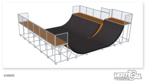 Miniramp 1600 9m + right Extention 3.0m Offset