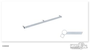 Standard steel coping 3,0m