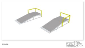 Combi Rail for Handicapped Gap 1,32m