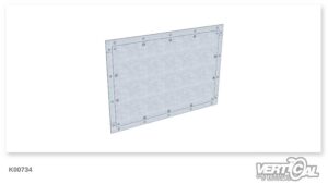 Trappe de service 0,6 x 0,9 m pour enceinte