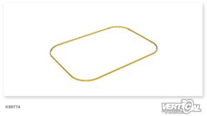 Border for Fall protection surface, Street Workout 01 (69m2, asphalt).