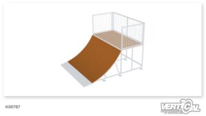 Échange du quart de rampe sous la surface de roulement 1500x3m