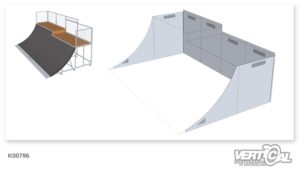 Habillage pour Quarterpipe Combo 1700 / 2000