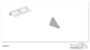 Granite Element W6 Feet for plate Rail Spine