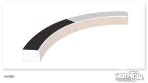 Remplacement de la surface de roulement SKATEFACE® Curved Trick Box