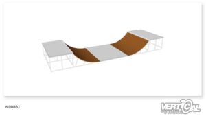 Échange sous surface de roulement Microrampe 950 2,64 m