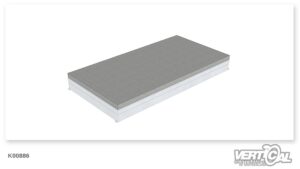 Granit Upgrade Wheelie Table steel 200 x 2.5m