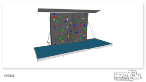 Mur d'escalade mobile