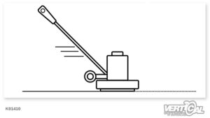 Ponçage de surface en béton