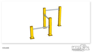 Barre de traction triple pour enfants Power