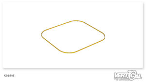 Border for Fall protection surface, Street Workout 01 (57m2, asphalt).