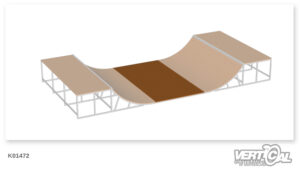 Échange sous surface de roulement Microrampe 950x3,96m (plat)