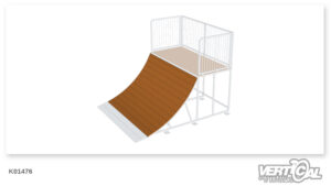 Échange de Quarterpipe sous surface d'équitation 1700x3m