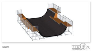 Miniramp 1400 12m + 3 Extensions 3m 0.5m + 1 Extension 4.5m 1m