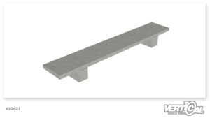 Bordure de granit (h : 30 cm)