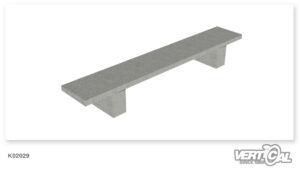 Bordure de granit (h : 40 cm)