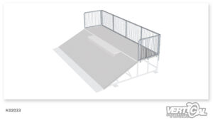 Complete railing 6m on 3 sides