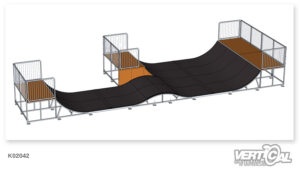 Miniramp Spine 1100 avec Wave