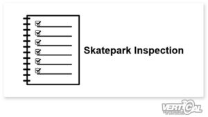 Inspection unique du skatepark